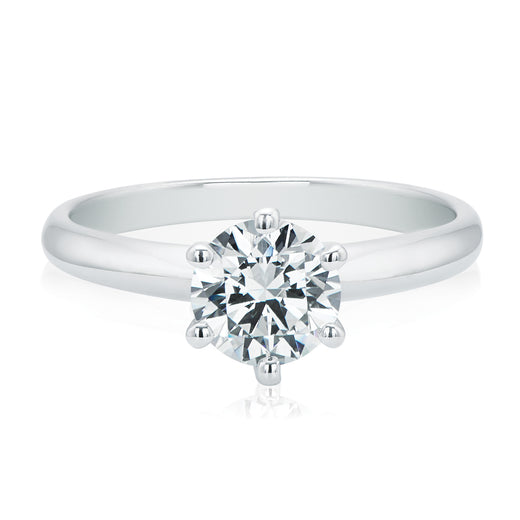 Promise 18ct White Gold Round Brilliant Cut with 1.20 CARAT of Diamonds Ring