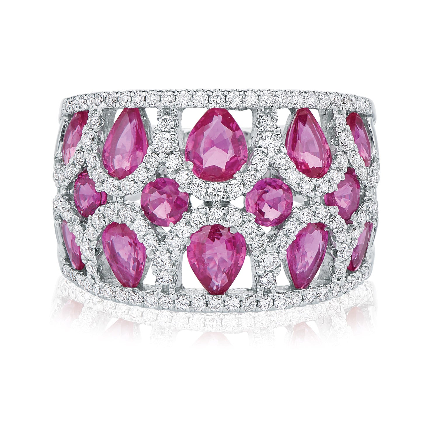 Brilliant hot sale cut ruby