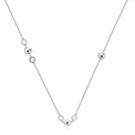 Sterling Silver 80cm Circle Necklace