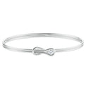 Forevermark 18ct White Gold Round Cut with 0.30 CARAT of Diamonds Bangle