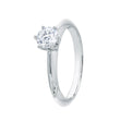 Promise 18ct White Gold Round Brilliant Cut with 1/2 CARAT of Diamonds Ring
