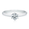 Promise 18ct White Gold Round Brilliant Cut with 1/2 CARAT of Certified Diamonds Ring