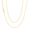 9ct Yellow Gold 45cm Box Chain