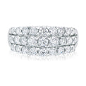 18ct White Gold Round Brilliant Cut with 1 1/2 CARAT tw of Diamonds Ring
