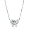 Vera Wang Love Sterling Silver Butterfly Necklace