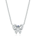 Vera Wang Love Sterling Silver Butterfly Necklace