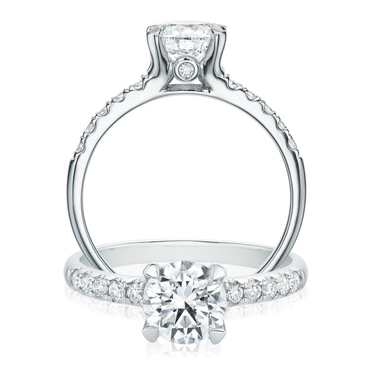 Promise 18ct White Gold Round Brilliant Cut with 1.25 CARAT tw of Diamonds Ring