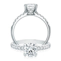Promise 18ct White Gold Round Brilliant Cut with 1.25 CARAT tw of Diamonds Ring