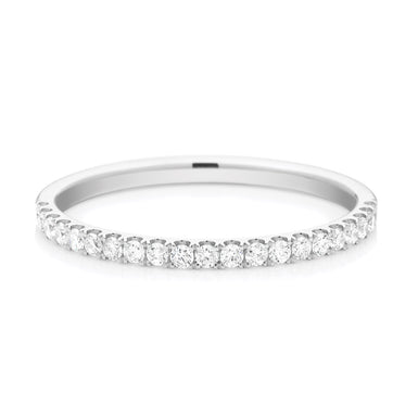 18ct White Gold Round Brilliant Cut with 1/4 CARAT tw of Diamonds Ring
