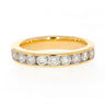 18ct Yellow Gold Round Brilliant Cut with 1 CARAT tw of Diamonds Ring