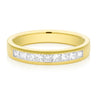 18ct Yellow Gold Princess Cut with 1/2 CARAT tw of Diamonds Ring