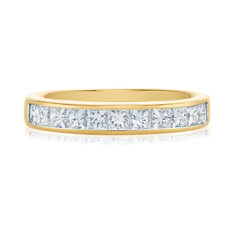 18ct Yellow Gold with 1 CARAT tw of Diamonds Ring