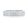 18ct White Gold Round Brillant & Baguette Cut with 1 CARAT tw of Diamonds Ring