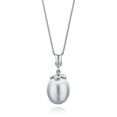 Perla By Autore Sterling Silver 13mm South Sea Pearl Enhancer Pendant