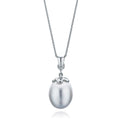 Perla By Autore Sterling Silver 13mm South Sea Pearl Enhancer Pendant