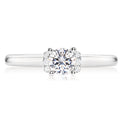 Vera Wang Love 18ct White Gold Round Brilliant Cut with 0.55 CARAT tw of Diamonds Ring