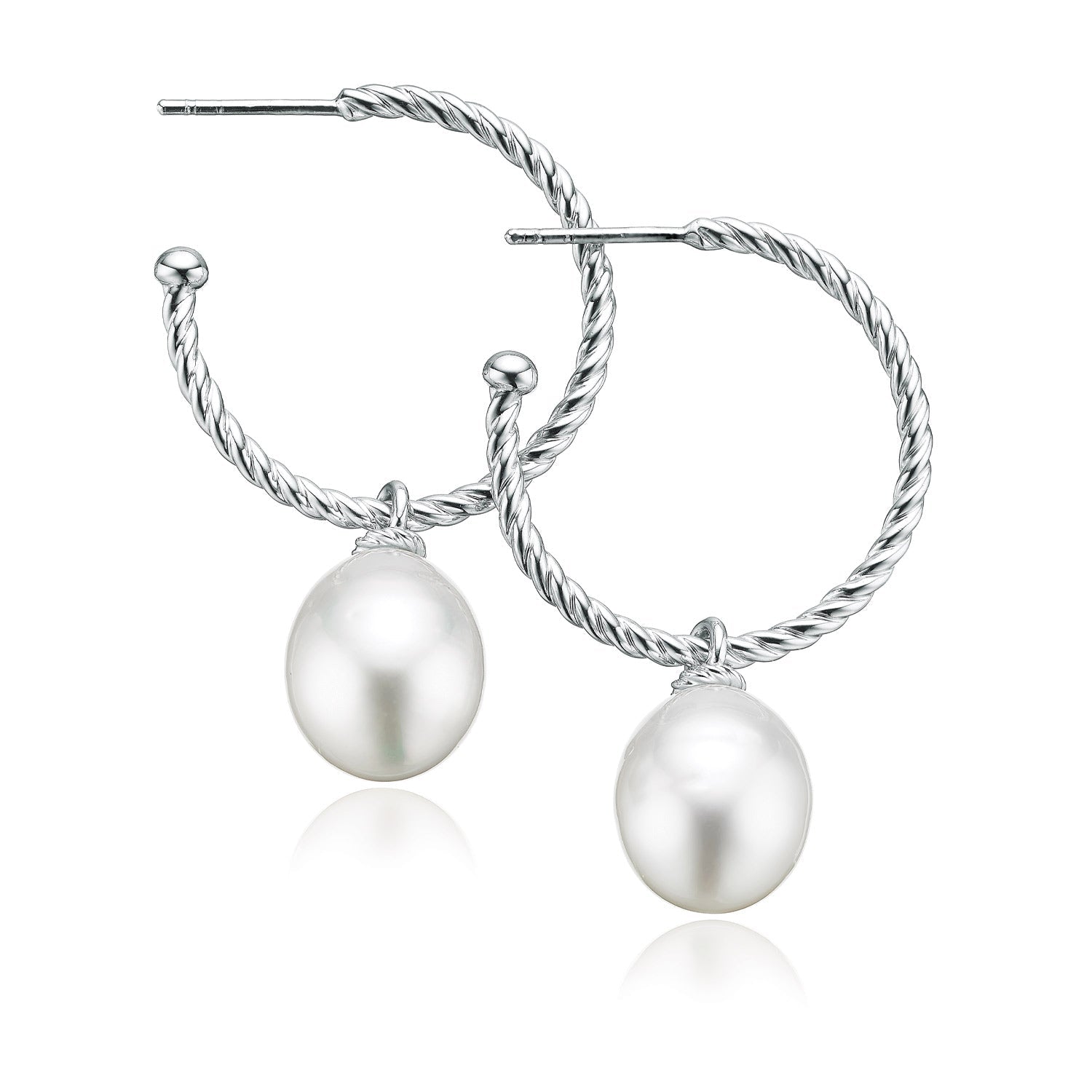 Perla By Autore Sterling Silver 11mm South Sea Pearl Earrings