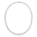 Heirloom 18ct White Gold Round Brilliant Cut 16.9 CARAT tw of Diamonds Necklace