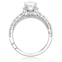 Royale Platinum Round Brilliant Cut 1 1/2 CARAT tw of Diamonds Ring