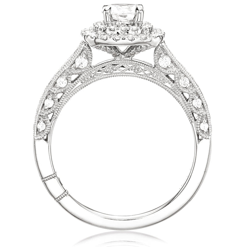 Royale Platinum Round Brilliant Cut 1 CARAT tw of Diamonds Ring