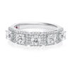 Royale Platinum Round Brilliant Cut 1.25 CARAT tw of Diamonds Ring