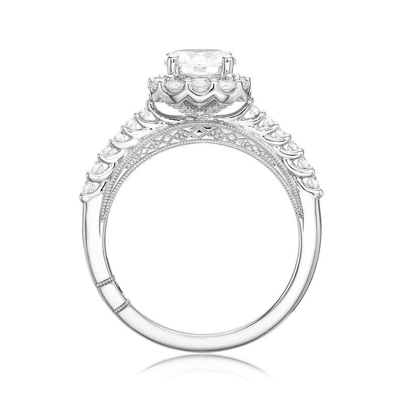 Royale Platinum Round Brilliant Cut 1 1/2 CARAT tw of Diamonds Ring