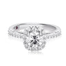 Royale Platinum Round Brilliant Cut 1 1/2 CARAT tw of Diamonds Ring