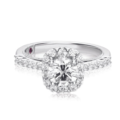 Royale Platinum Round Brilliant Cut 1 1/2 CARAT tw of Diamonds Ring