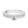 Royale Platinum Round Brilliant Cut 1 Carat tw of Diamonds Ring