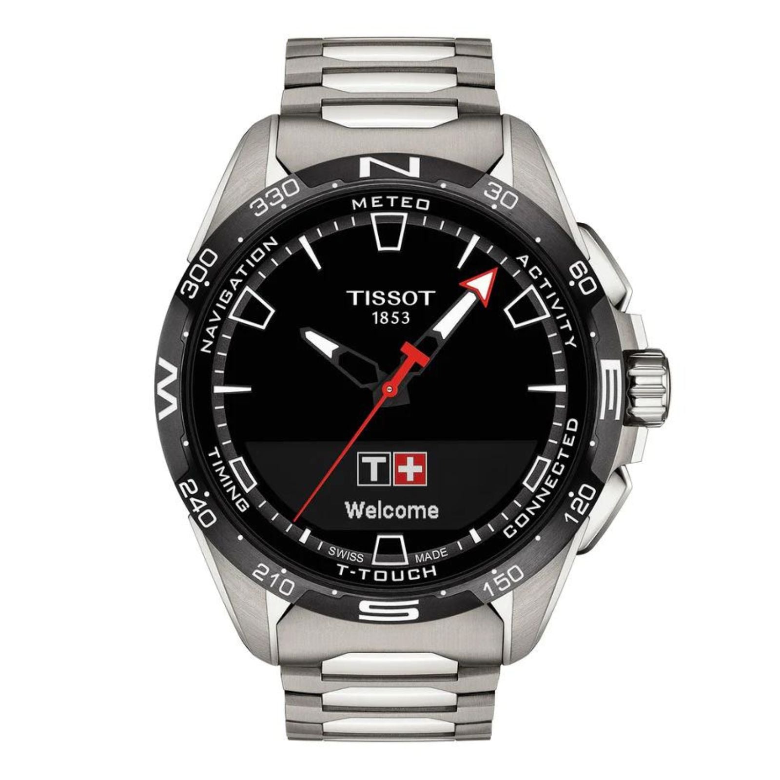 Tissot T Touch Connect Solar Watch T1214204405100 Mazzucchelli s