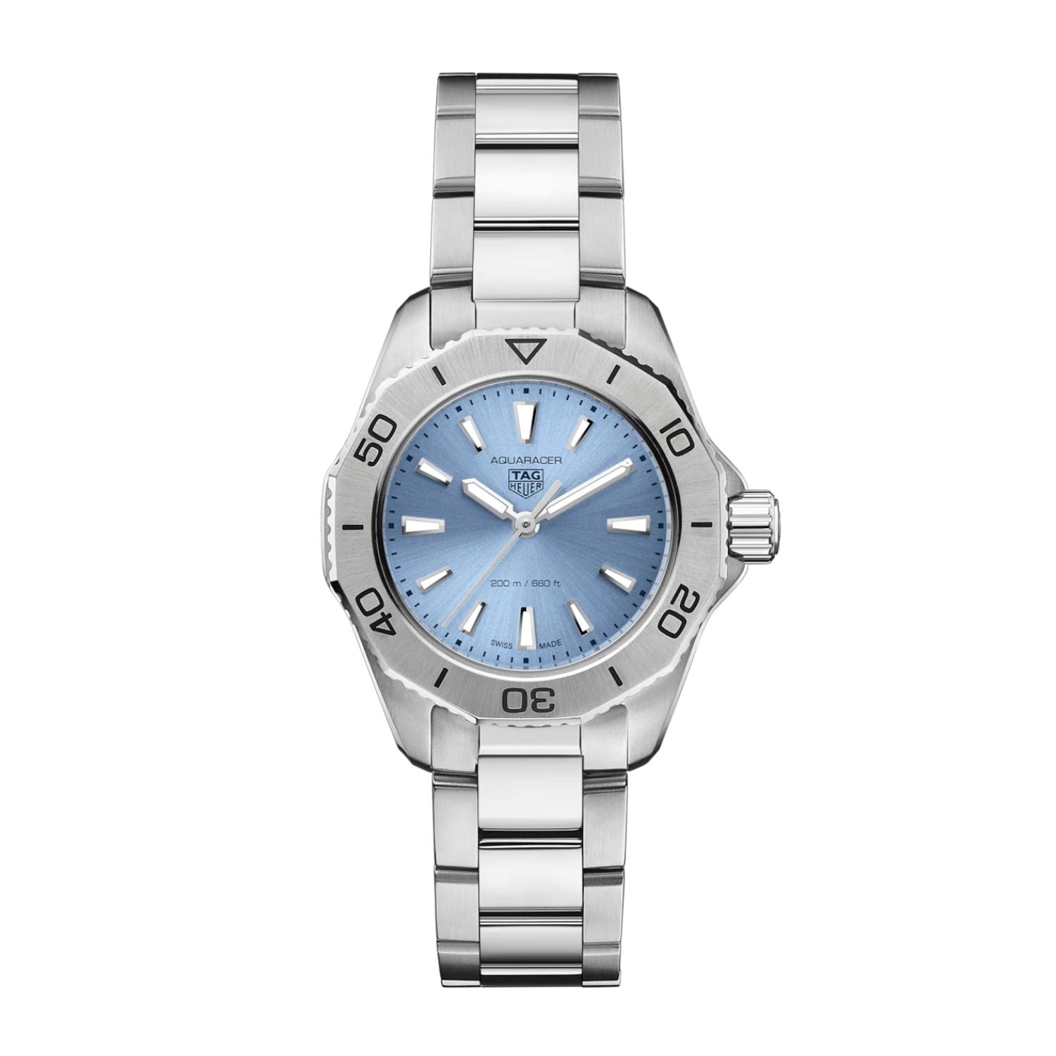 Aquaracer blue clearance dial men's watch