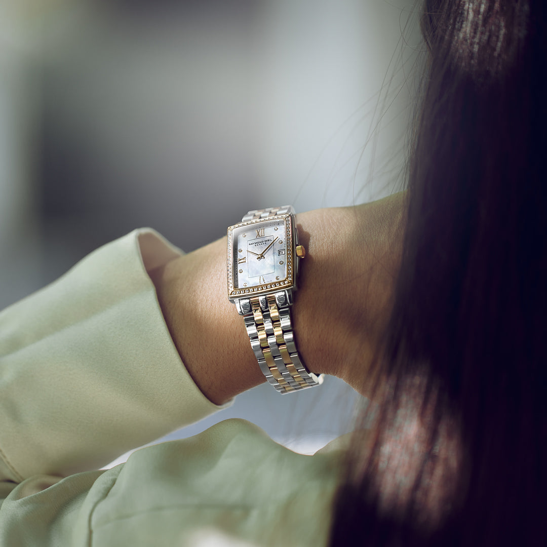 Raymond weil women's hot sale diamond watches