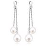 Perla by Autore Sterling Silver 10mm White South Pearl Earrings