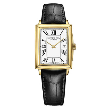 Raymond Weil Toccata Ladies Gold Quartz Leather Watch 5925-PC-00300
