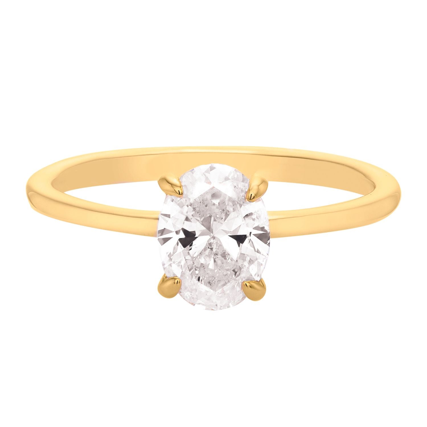 18ct gold 1ct on sale diamond ring