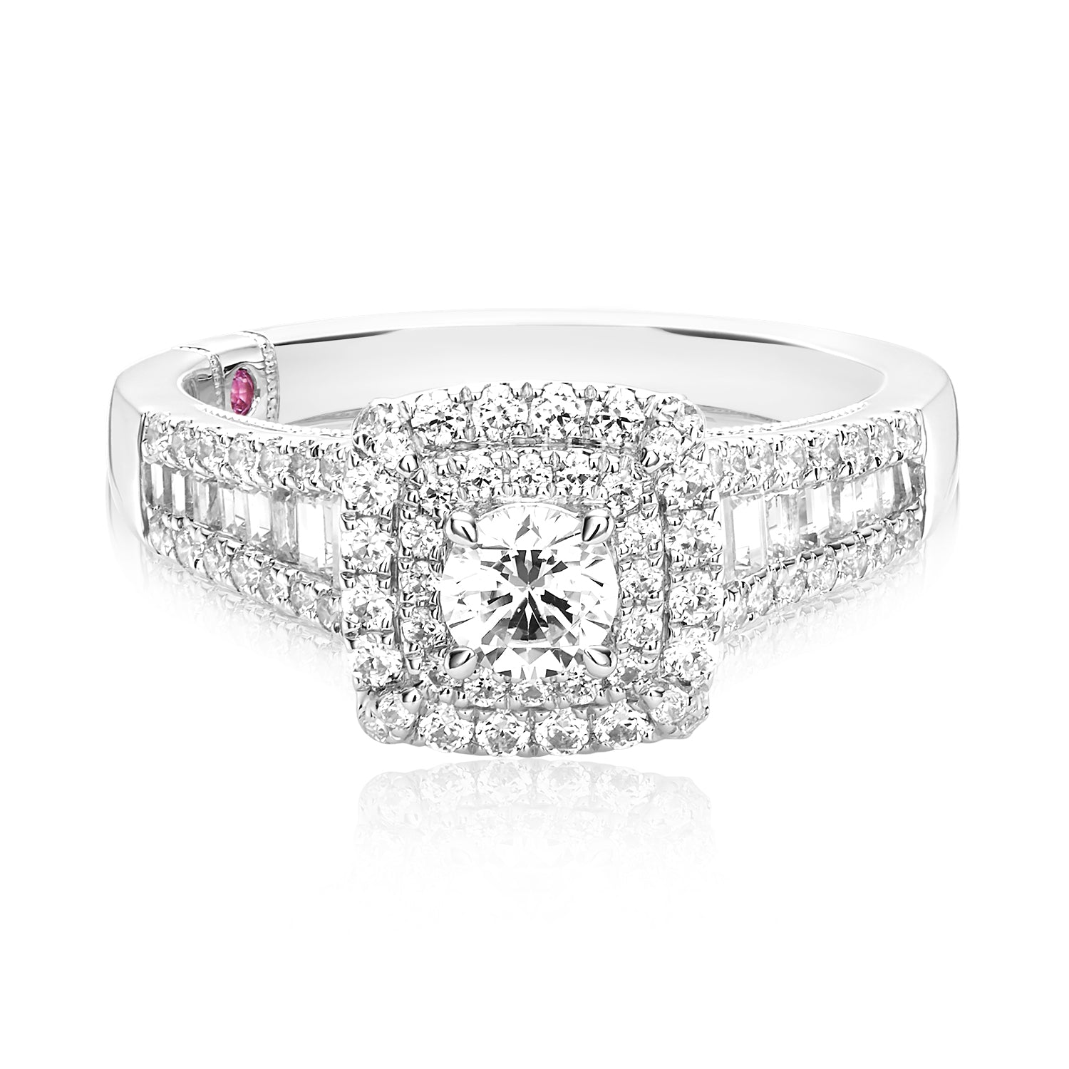 1 carat platinum store diamond ring