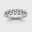 9ct White Gold Round Brilliant Cut 0.25 carat tw Diamond Ring