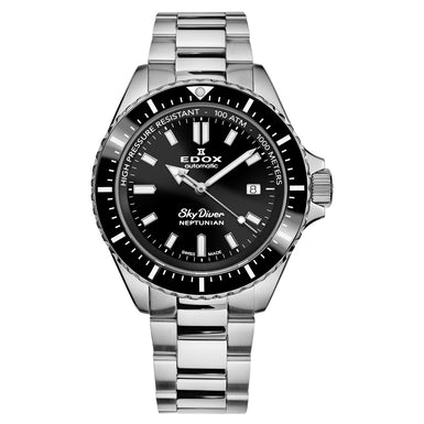Edox Neptunian Skydiver Men's Automatic Watch - 801203NMNIN