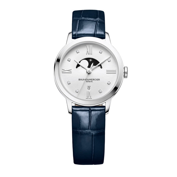 Baume Mercier Classima Quartz Moon Phase Diamond Set