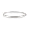 9ct White Gold Round Brilliant Cut 1/2 CARAT tw of Diamonds Bangle