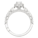 Royale Platinum Round Brilliant Cut  3/4 CARAT tw of Diamonds Ring
