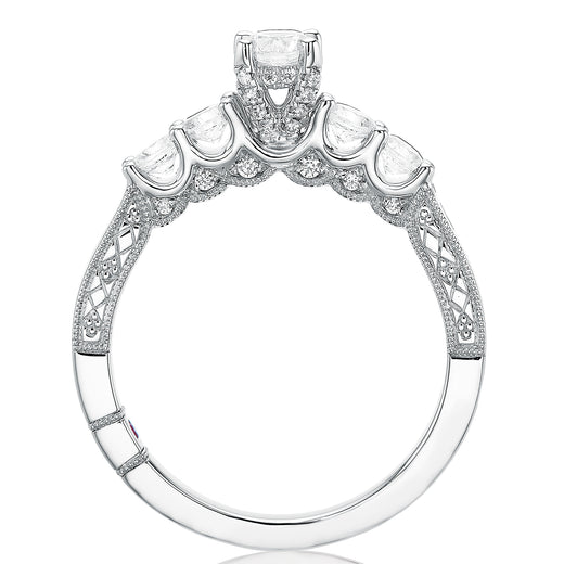 Royale Platinum Round Brilliant Cut 3/4 CARAT tw of Diamonds Ring