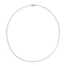 10ct White Gold Round Brilliant Cut 6 CARAT tw of Diamonds Tennis Necklace