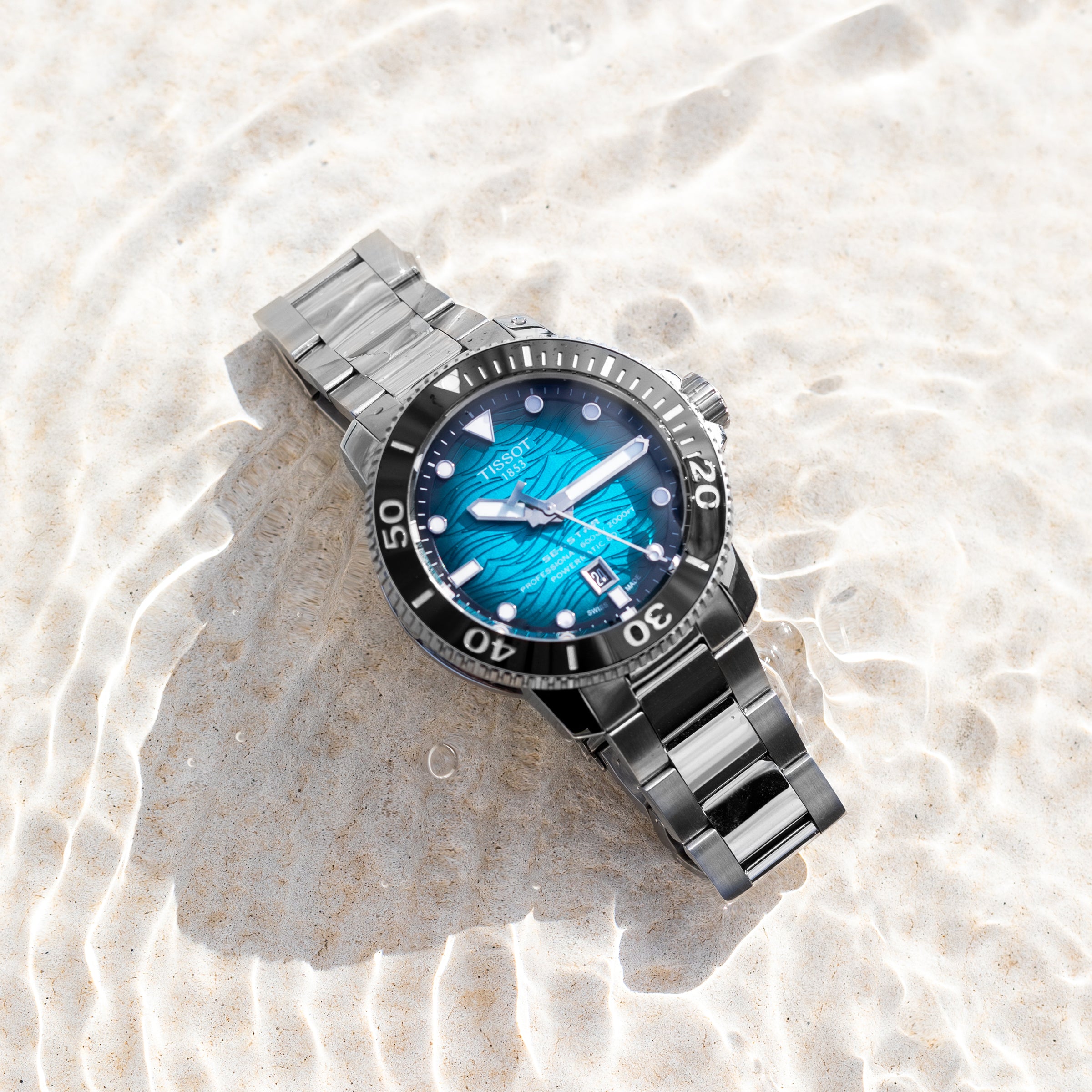 Tissot on sale seastar titanium